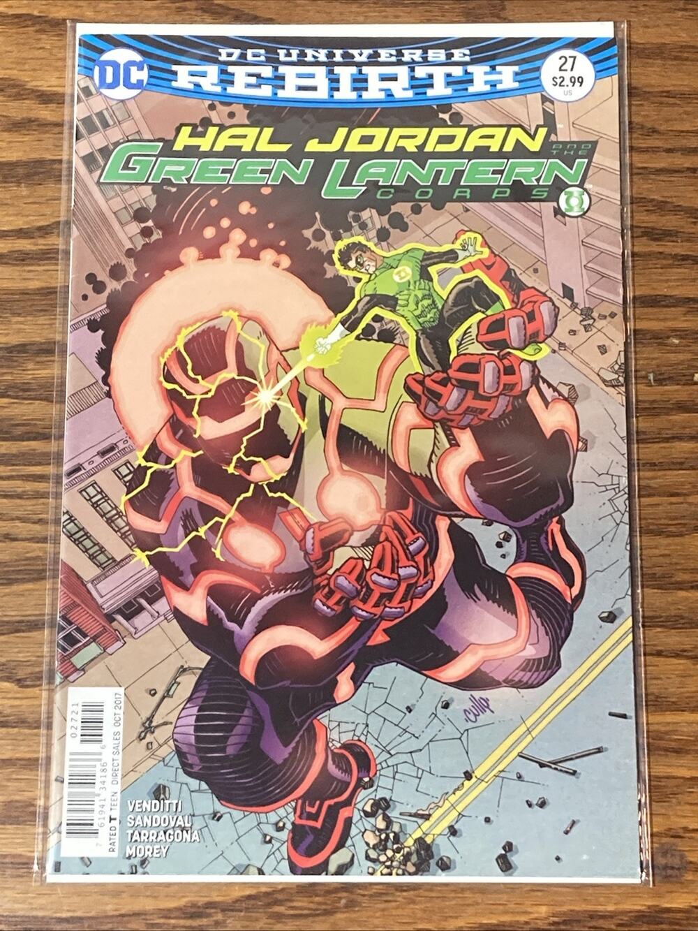 DC Comics Hal Jordan and the Green Lantern Corps #27 2017 Venditti